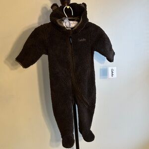 Cabelas buntingNWT Brown Fleece Bear 6-12